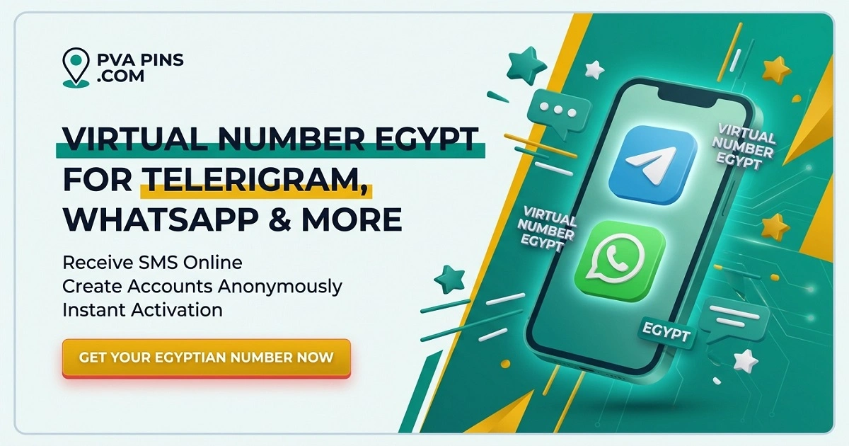 Virtual Number Egypt – Private OTPs, SMS Verification
